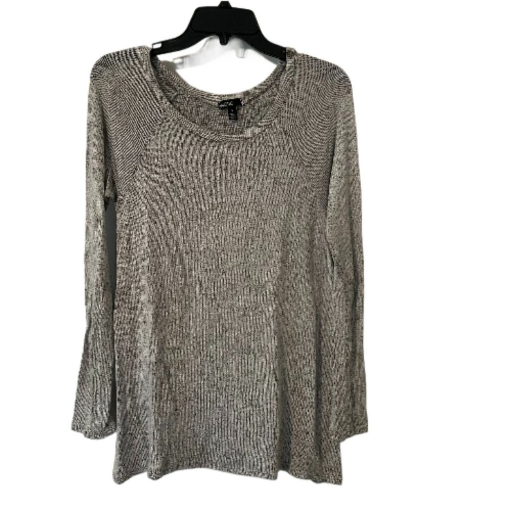 Valette Grey Knit Sweater Size Small